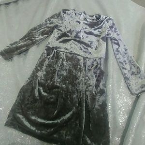 Grey 3t girl dress